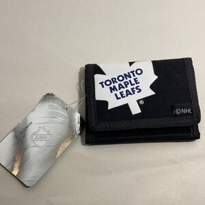 Toronto Maple Leafs Black Wallet NWT